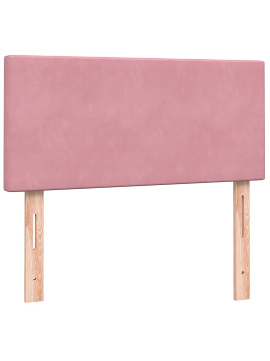 BOX VEDRUVOODI MADRATSIGA ROOSA 100X220 CM SAMET
