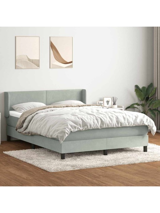 BOX VEDRUVOODI MADRATSIGA HELEHALL 140X220 CM SAMET