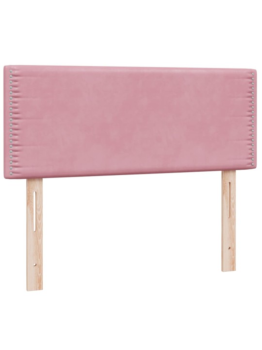 BOX VEDRUVOODI MADRATSIGA ROOSA 100X220 CM SAMET