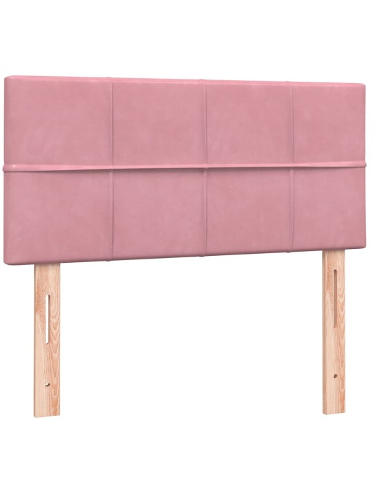 BOX VEDRUVOODI MADRATSIGA ROOSA 100X220 CM SAMET
