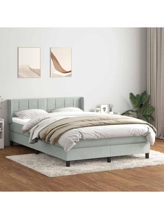 BOX VEDRUVOODI MADRATSIGA HELEHALL 140X220 CM SAMET