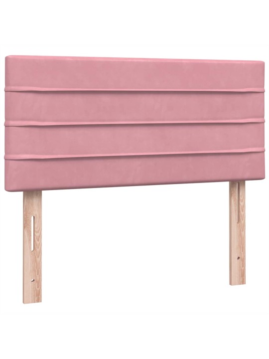 BOX VEDRUVOODI MADRATSIGA ROOSA 100X220 CM SAMET