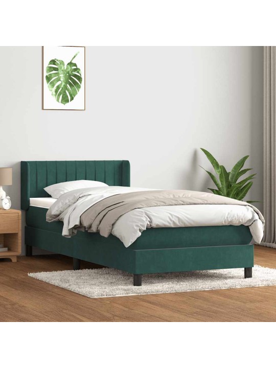 BOX VEDRUVOODI MADRATSIGA TUMEROHELINE 90X220 CM VELVET