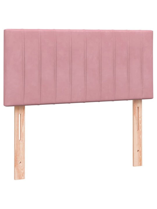 BOX VEDRUVOODI MADRATSIGA ROOSA 100X220 CM SAMET
