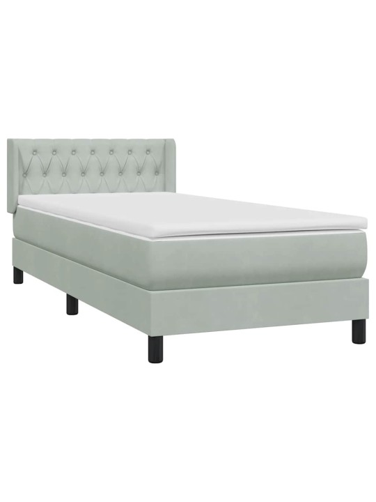 BOX VEDRUVOODI MADRATSIGA HELEHALL 90X220 CM SAMET