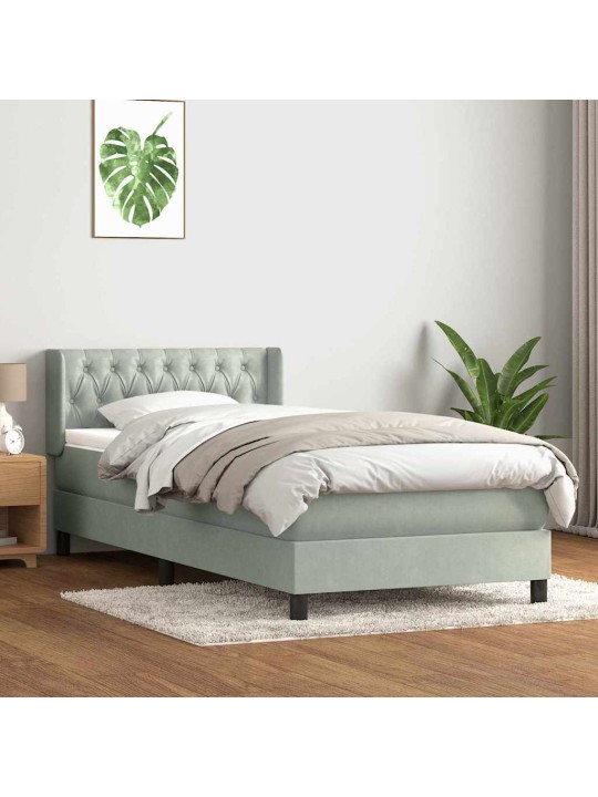 BOX VEDRUVOODI MADRATSIGA HELEHALL 90X220 CM SAMET