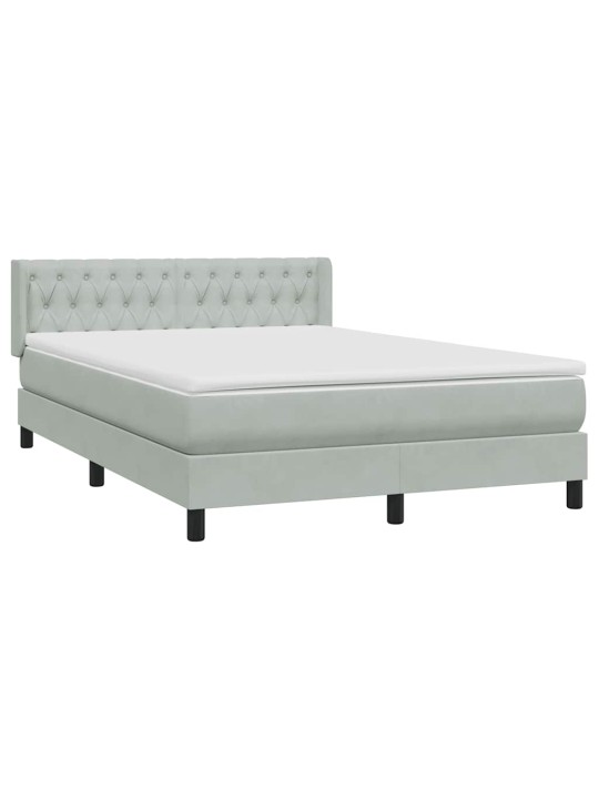 BOX VEDRUVOODI MADRATSIGA HELEHALL 140X220 CM SAMET