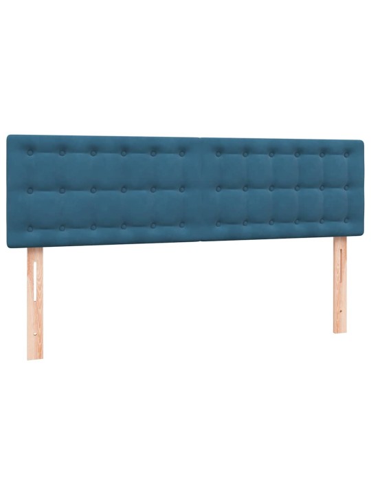 BOX VEDRUVOODI MADRATSIGA TUMESININE 140X220 CM SAMET