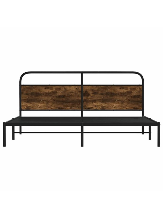 METALLIST VOODIRAAM ILMA MADRATSITA SUITSUTATUD TAMM 193X203 CM