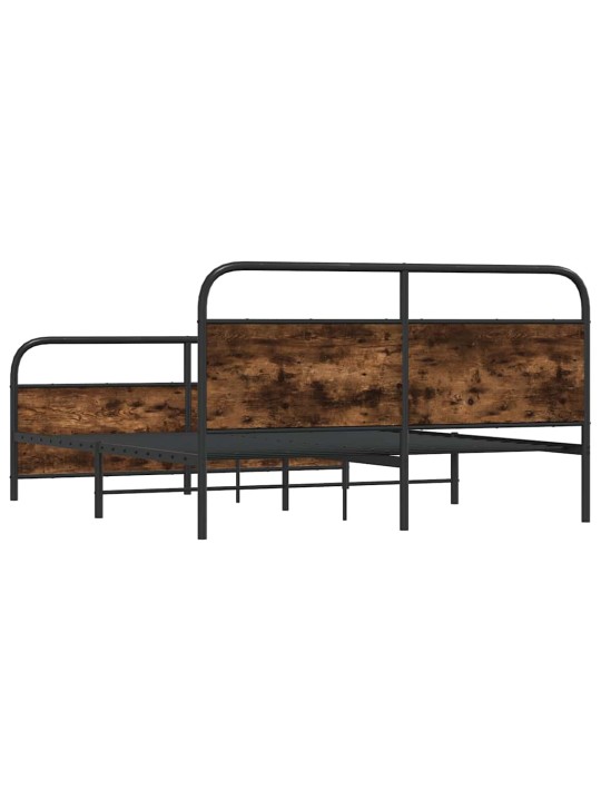 METALLIST VOODIRAAM ILMA MADRATSITA SUITSUTATUD TAMM 193X203 CM