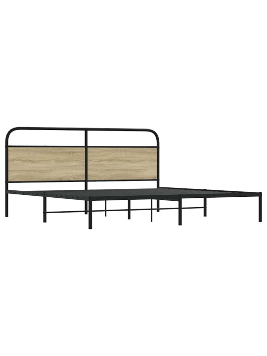 METALLIST VOODIRAAM ILMA MADRATSITA SONOMA TAMM 183X213 CM