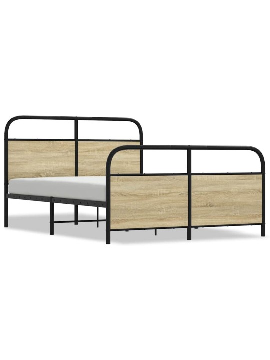 METALLIST VOODIRAAM ILMA MADRATSITA SONOMA TAMM 137X190 CM