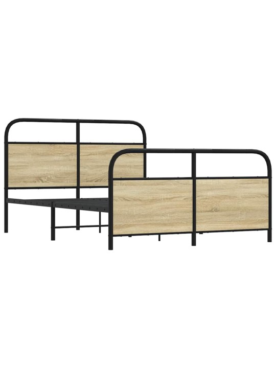 METALLIST VOODIRAAM ILMA MADRATSITA SONOMA TAMM 137X190 CM