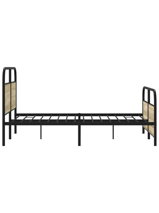 METALLIST VOODIRAAM ILMA MADRATSITA SONOMA TAMM 137X190 CM
