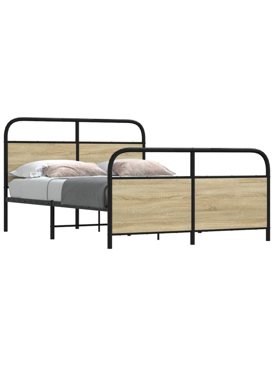 METALLIST VOODIRAAM ILMA MADRATSITA SONOMA TAMM 137X190 CM