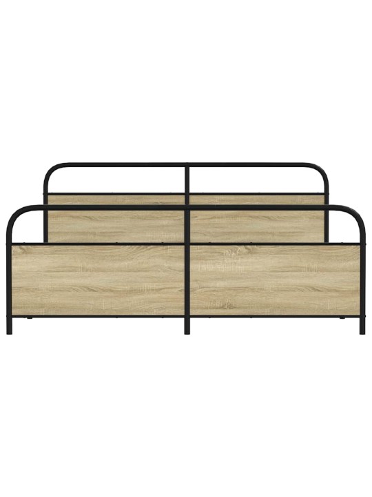 METALLIST VOODIRAAM ILMA MADRATSITA SONOMA TAMM 183X213 CM
