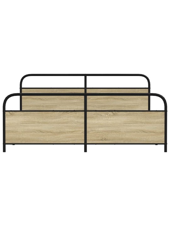 METALLIST VOODIRAAM ILMA MADRATSITA SONOMA TAMM 193X203 CM