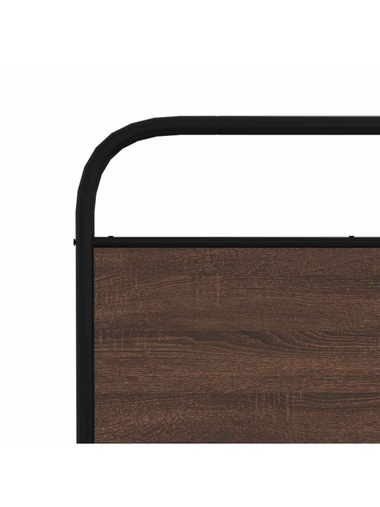 METALLIST VOODIRAAM ILMA MADRATSITA PRUUN TAMM 193X203 CM