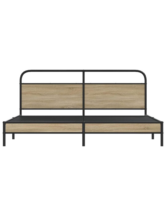 METALLIST VOODIRAAM ILMA MADRATSITA SUITSUTATUD TAMM 183X213 CM
