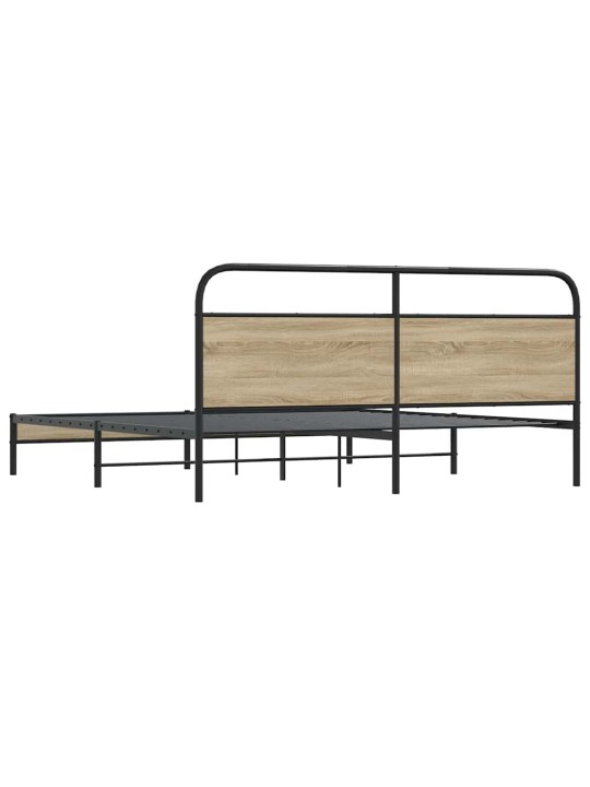 METALLIST VOODIRAAM ILMA MADRATSITA SUITSUTATUD TAMM 183X213 CM
