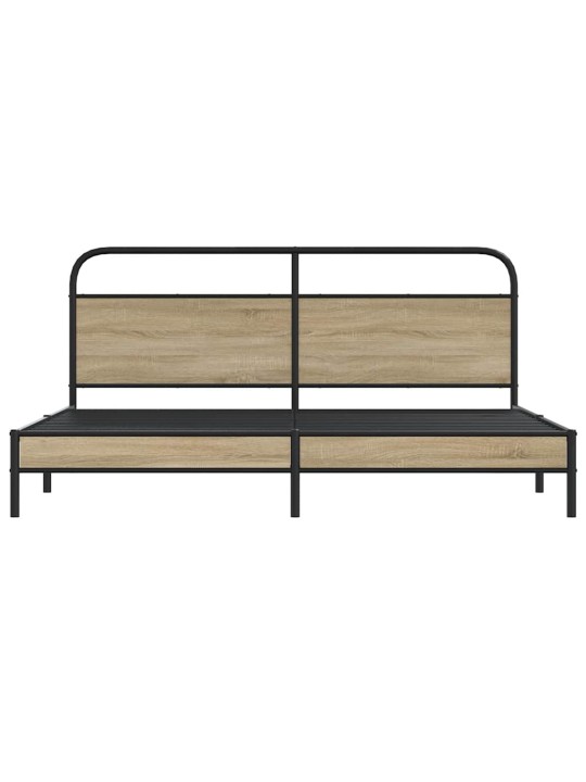 METALLIST VOODIRAAM ILMA MADRATSITA SUITSUTATUD TAMM 193X203 CM