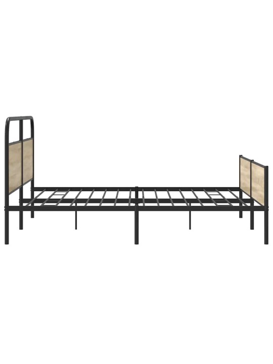 METALLIST VOODIRAAM ILMA MADRATSITA SUITSUTATUD TAMM 150X200 CM