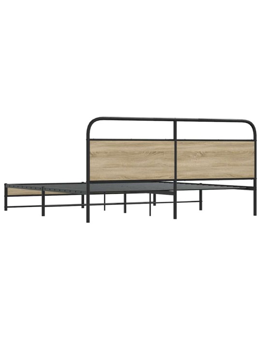METALLIST VOODIRAAM ILMA MADRATSITA SUITSUTATUD TAMM 183X213 CM