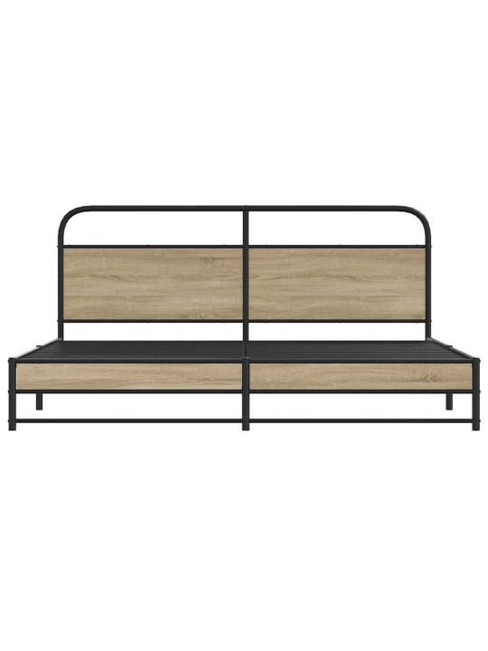 METALLIST VOODIRAAM ILMA MADRATSITA SUITSUTATUD TAMM 193X203 CM