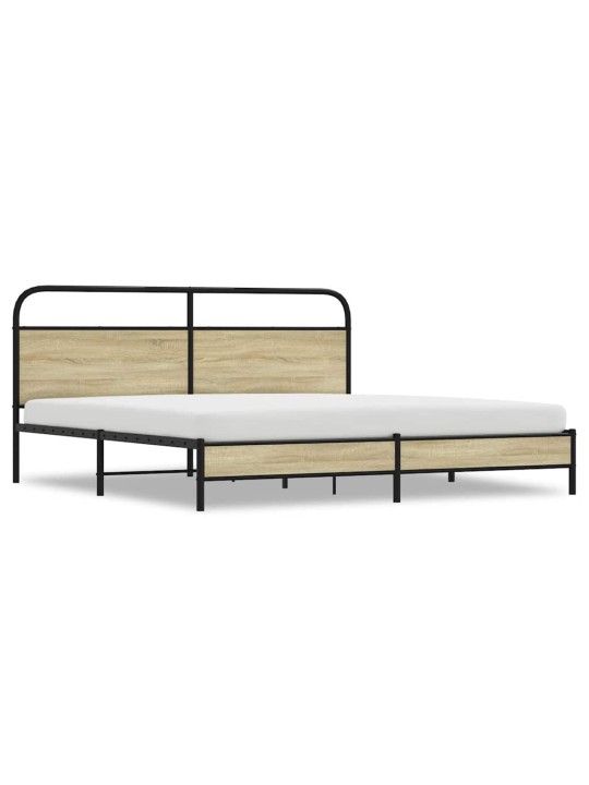 METALLIST VOODIRAAM ILMA MADRATSITA SONOMA TAMM 183X213 CM