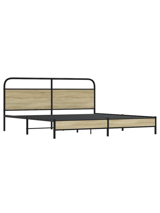 METALLIST VOODIRAAM ILMA MADRATSITA SONOMA TAMM 183X213 CM