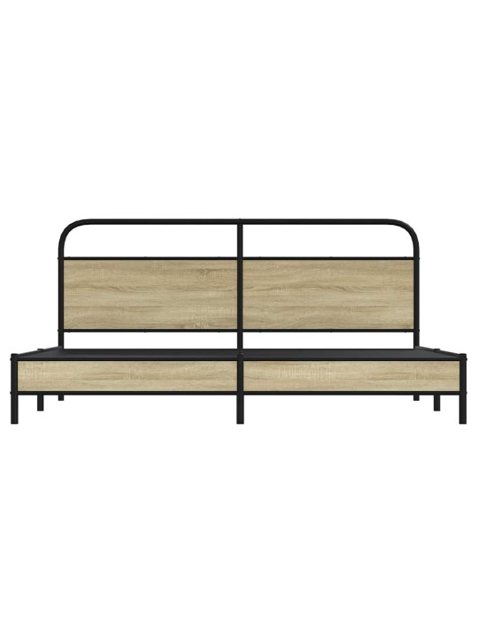 METALLIST VOODIRAAM ILMA MADRATSITA SONOMA TAMM 183X213 CM