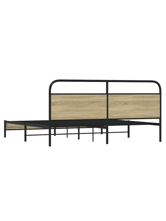 METALLIST VOODIRAAM ILMA MADRATSITA SONOMA TAMM 183X213 CM