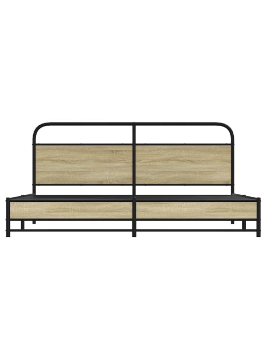 METALLIST VOODIRAAM ILMA MADRATSITA SONOMA TAMM 183X213 CM