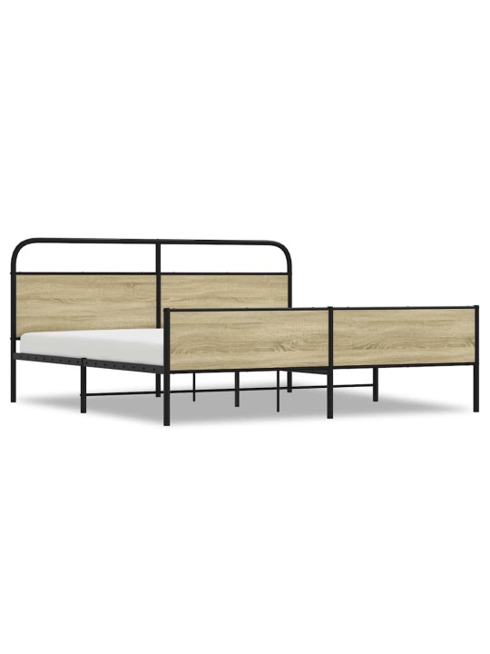 METALLIST VOODIRAAM ILMA MADRATSITA SONOMA TAMM 183X213 CM