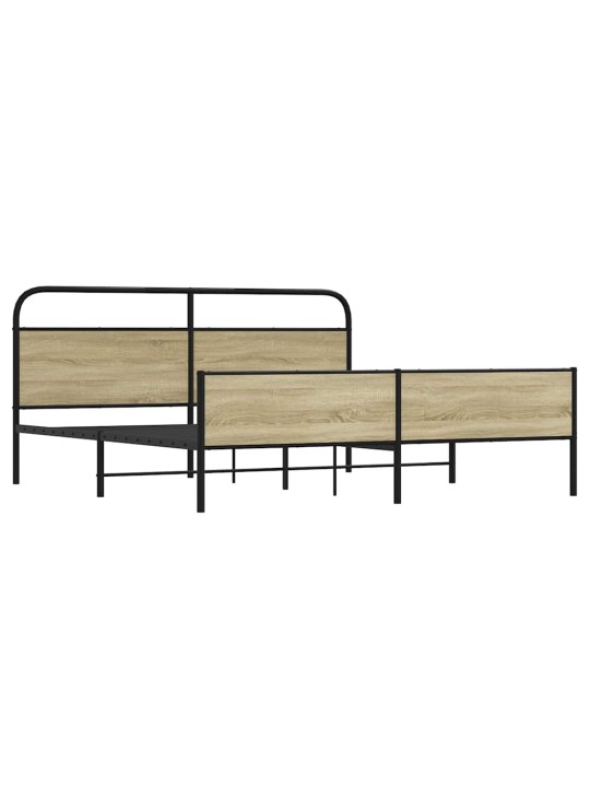 METALLIST VOODIRAAM ILMA MADRATSITA SONOMA TAMM 183X213 CM