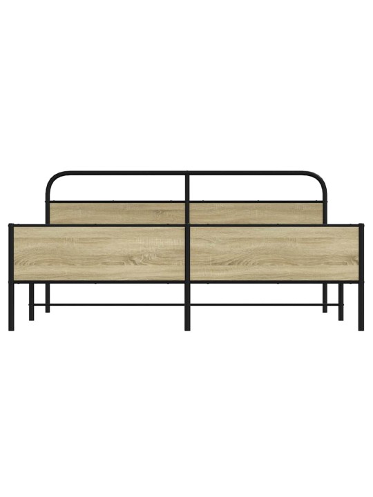 METALLIST VOODIRAAM ILMA MADRATSITA SONOMA TAMM 183X213 CM