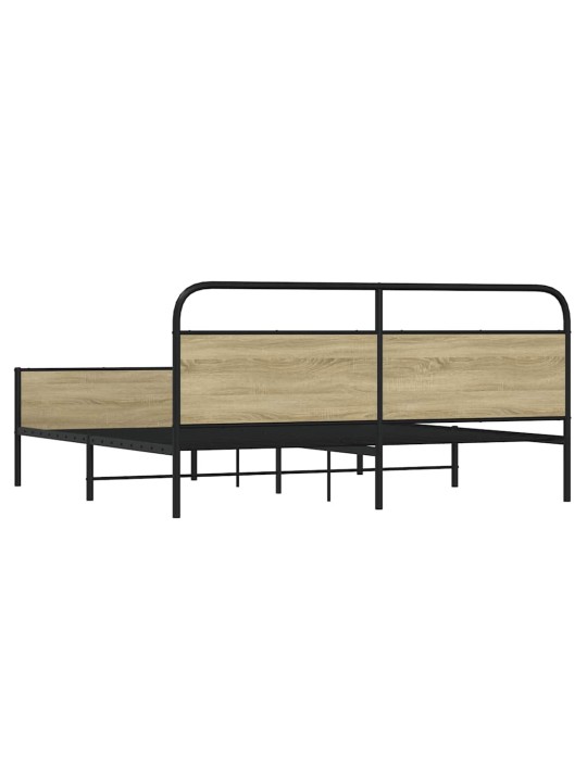 METALLIST VOODIRAAM ILMA MADRATSITA SONOMA TAMM 183X213 CM