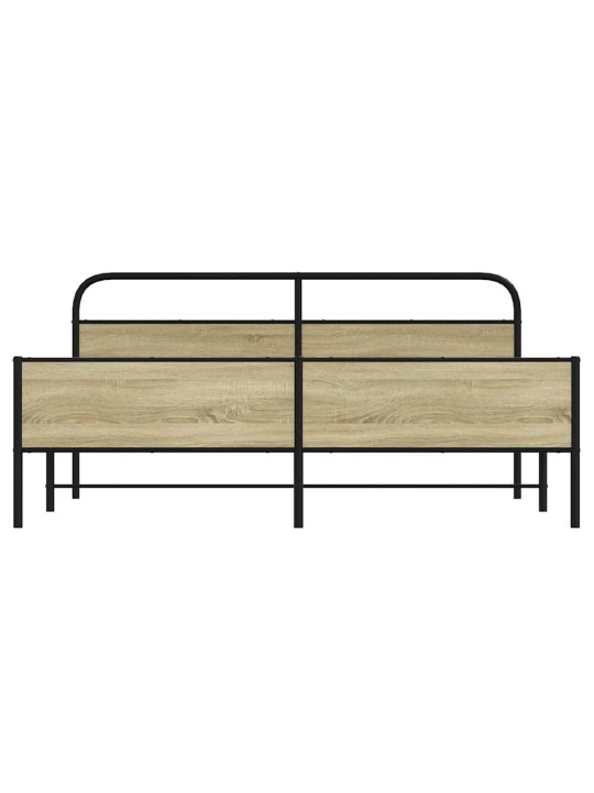 METALLIST VOODIRAAM ILMA MADRATSITA SONOMA TAMM 193X203 CM