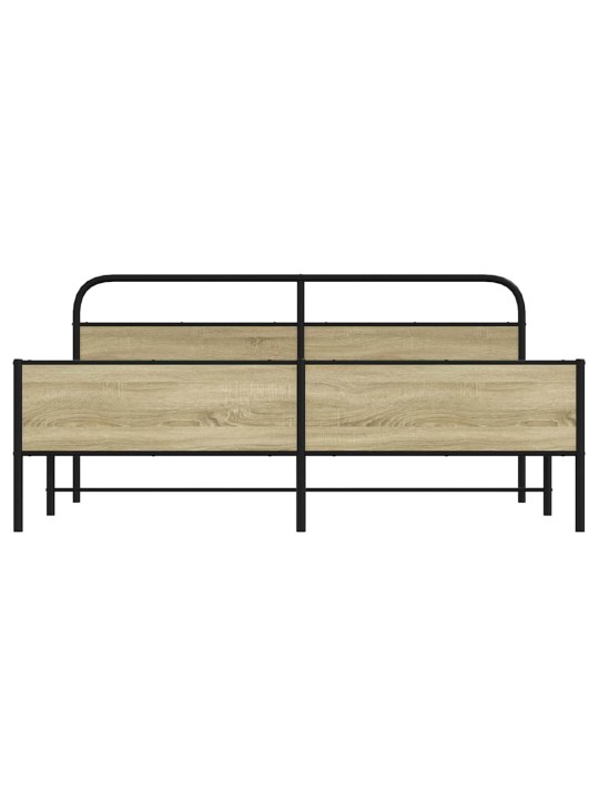 METALLIST VOODIRAAM ILMA MADRATSITA SONOMA TAMM 200X200 CM