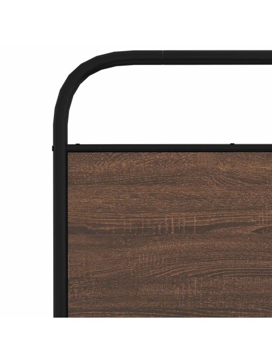 METALLIST VOODIRAAM ILMA MADRATSITA PRUUN TAMM 183X213 CM