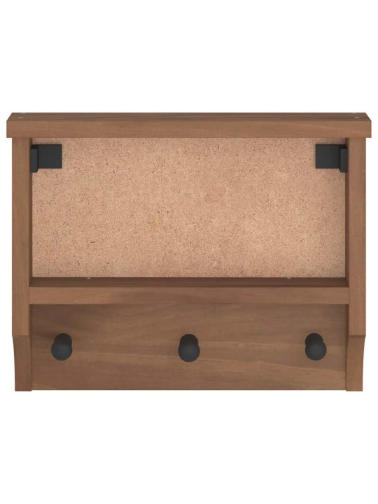 SEINALE PAIGALDATAV NAGI SANDNES 45X12X35 CM TÄISPUIDUST MÄND