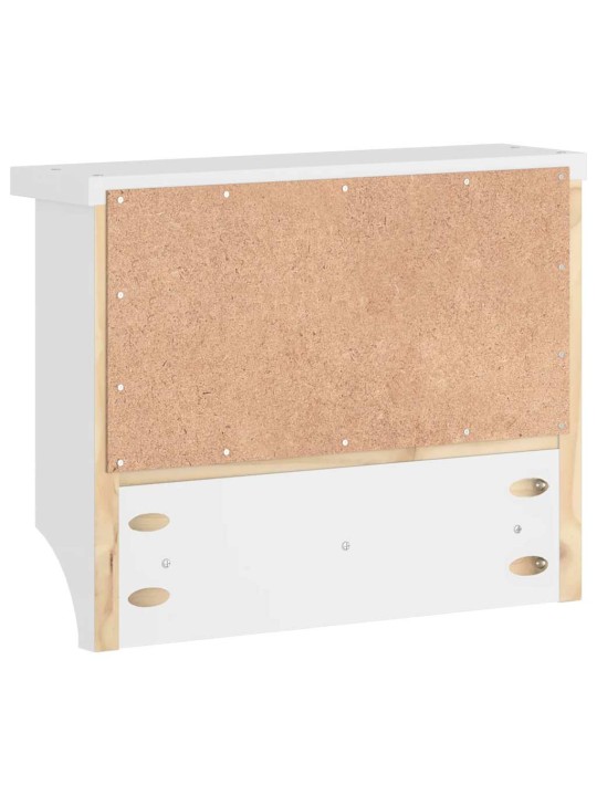 SEINALE PAIGALDATAV NAGI SANDNES VALGE 45X12X35 CM