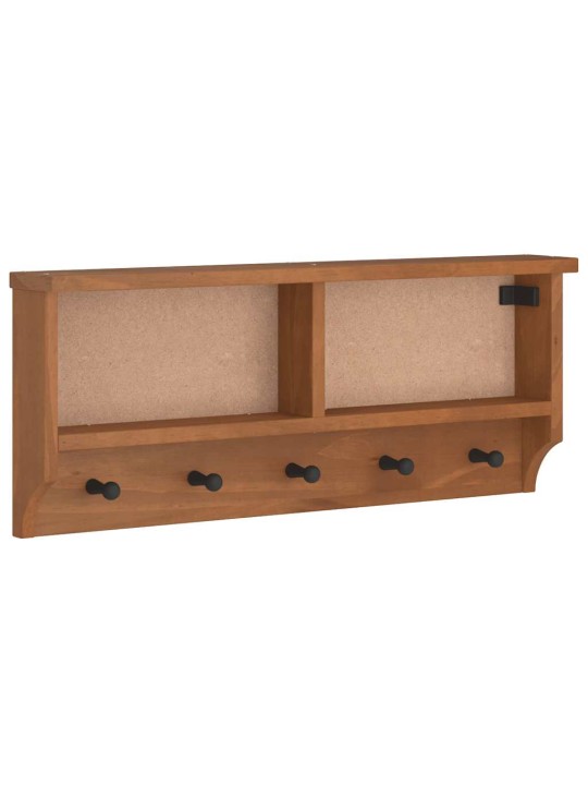 SEINALE PAIGALDATAV NAGI SANDNES 87X12X35 CM TÄISPUIDUST MÄND