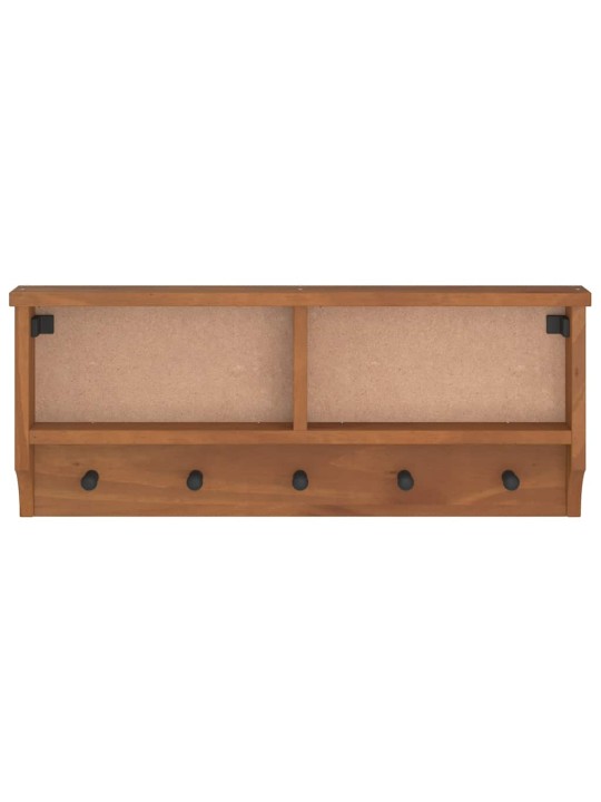 SEINALE PAIGALDATAV NAGI SANDNES 87X12X35 CM TÄISPUIDUST MÄND
