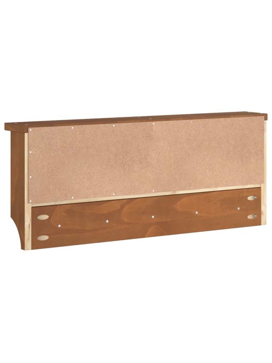 SEINALE PAIGALDATAV NAGI SANDNES 87X12X35 CM TÄISPUIDUST MÄND