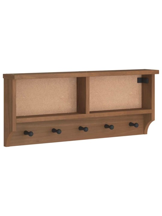 SEINALE PAIGALDATAV NAGI SANDNES 87X12X35 CM TÄISPUIDUST MÄND