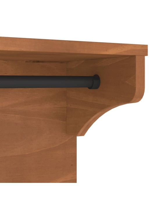 SEINALE PAIGALDATAV NAGI, SANDNES, 87X30X42 CM, MÄNNIPUIT