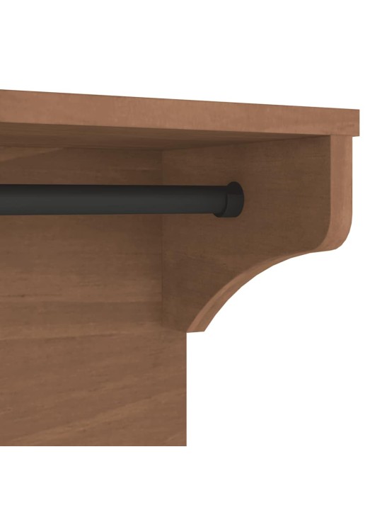 SEINALE PAIGALDATAV NAGI, SANDNES, 87X30X42 CM, MÄNNIPUIT