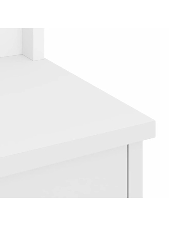 SAALIPUU SANDENS VALGE 87X40X159,5 CM TÄISPUIDUST MÄND