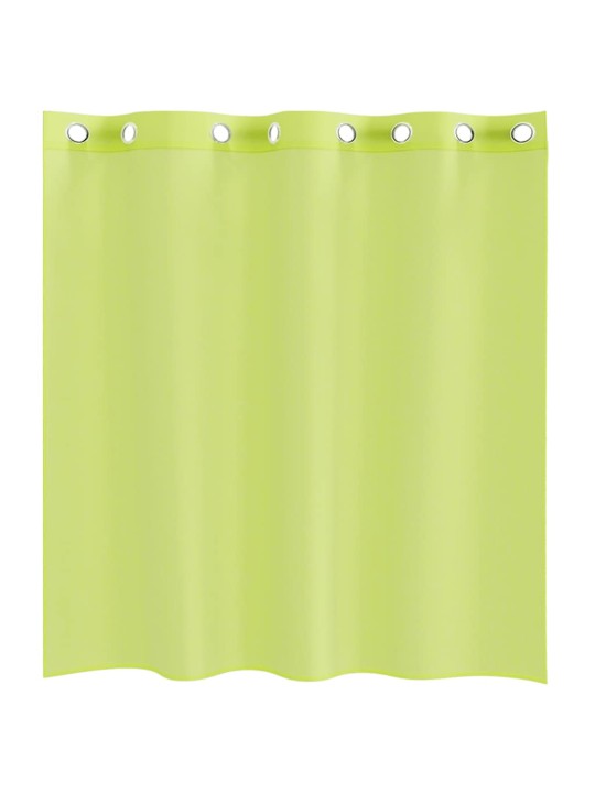 VOILE KARDINAD KOOS RÕNGASTEGA 2 TK ÕUNAROHELINE 140X140 CM
